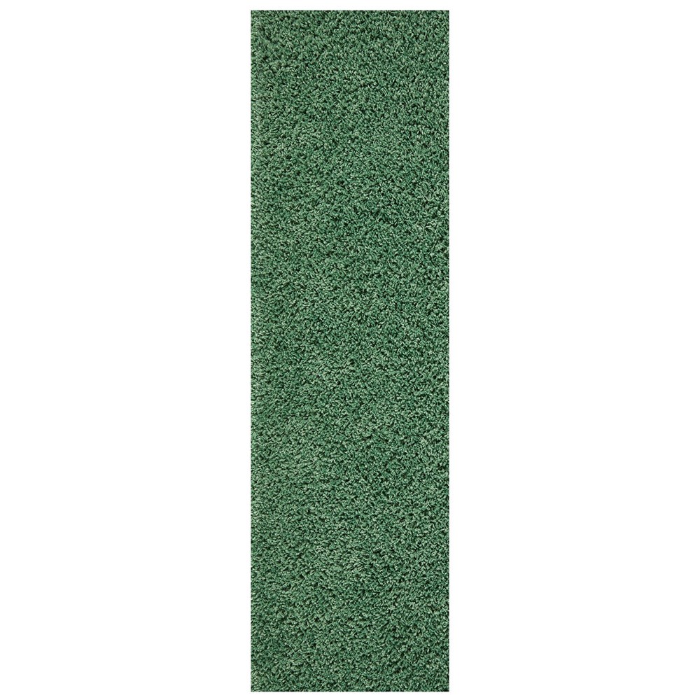 Isla Shaggy Runner in Sage Green